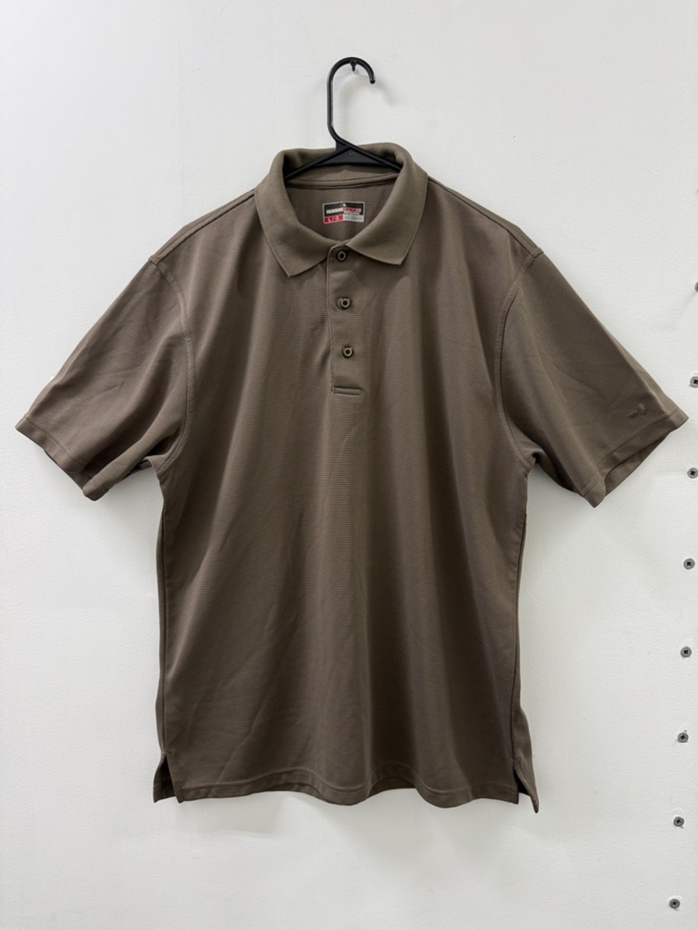Grand Slam Brown Short-Sleeve Polo Shirt